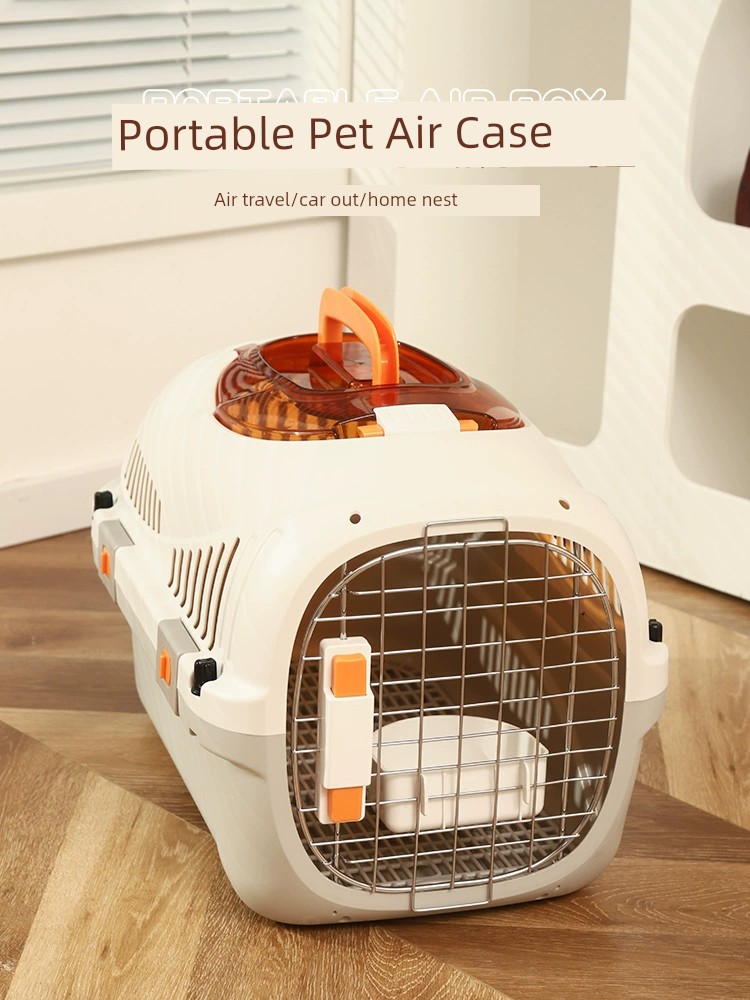 Portable Dog Check-in Suitcase Car Cat