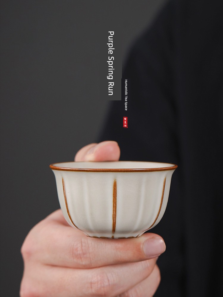 Jojo's L. Pd. Ziquan Jian. Ru Ware Master Cup Tea Cup Ru-Porcelain Tea Cup Tea Cup Tea Bowl | Webmaster