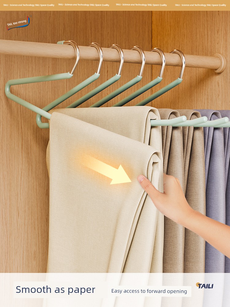 Taili Student Dorm Organization Goose-Type Pant Rack for Teachers