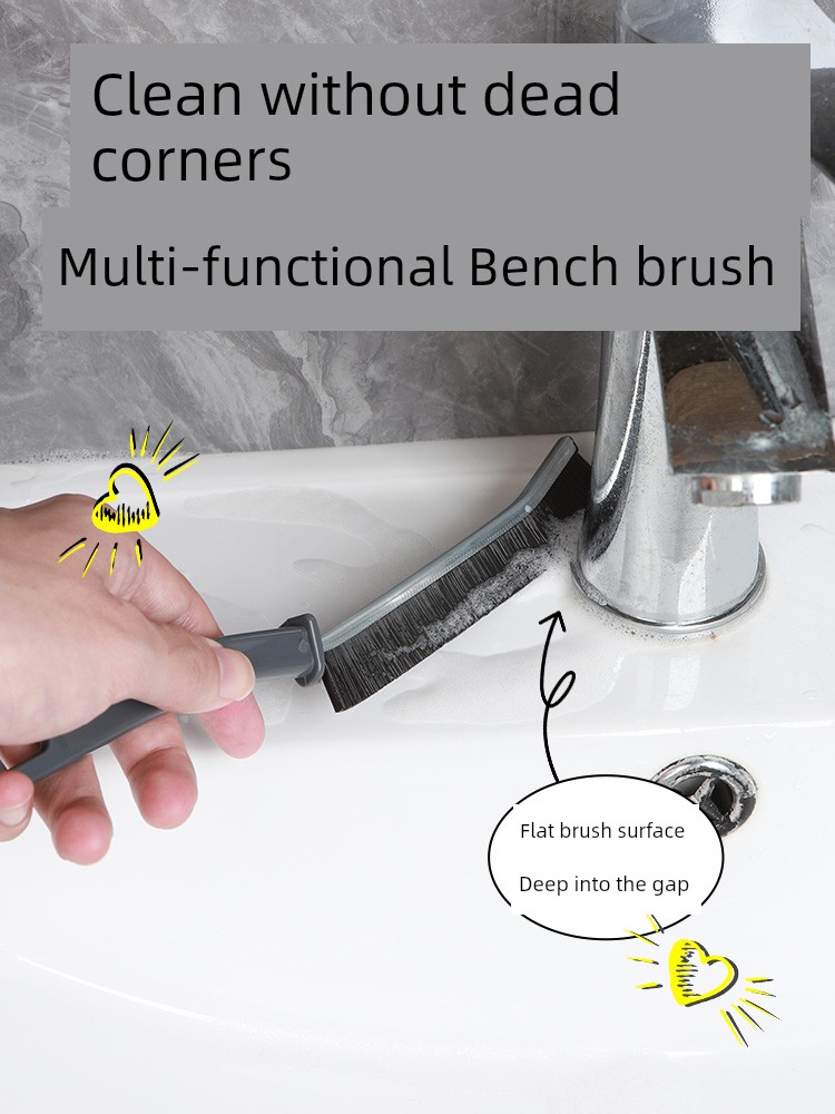 For Home Kitchen Cooktop Cleaning Brush Multifunctional Tool Floor Seam Brush Bathroom Floor Brush Small Brush Gap Brushes