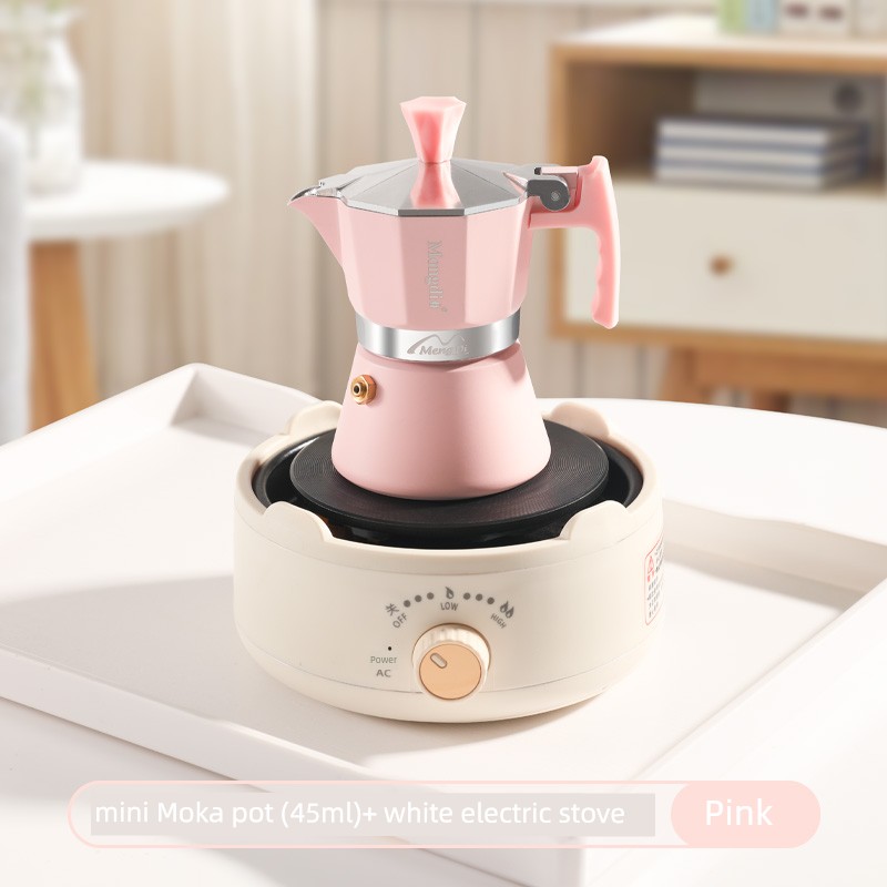 جهاز إسبريسو مونغديو موكا cafetière آلة قهوة مoka مصغرة صغيرة جدًاPot استخراج القهوة