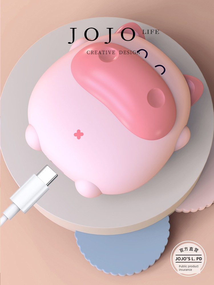 Jojo's L. Pd. King. Mini Small Cute Cow Hand Warmer Student Portable Hand Warmer | Hurry up