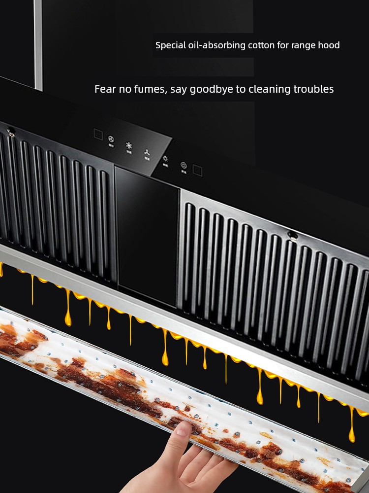 Fasola Range Hood Neutral Oil Absorption Cotton Cushion Kitchen Domestic Oil-Proof Sticker Range Hood Oil Sump Oil Absorption Special Paper