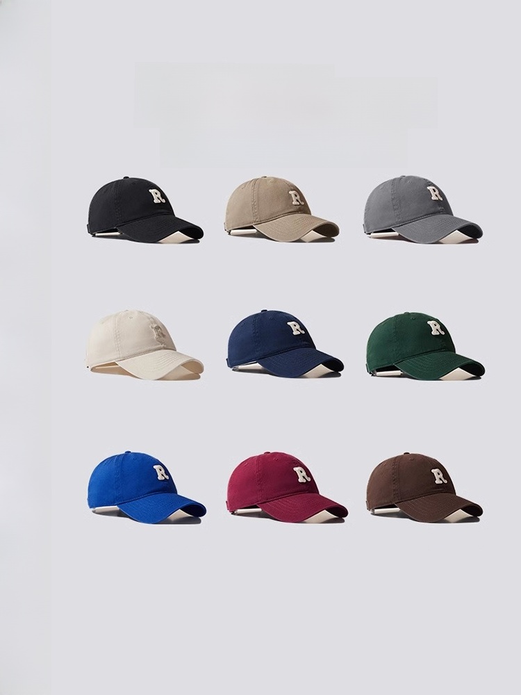 Women's Summer Ins Couple Men's Big Head Hat