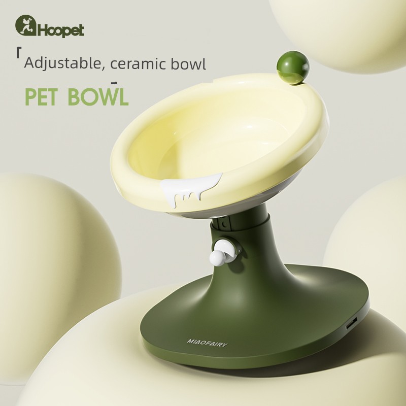 Cat Bowl Cat Bowl Ceramic Pet Bowl Adjustable Bowl Rice Bowl Dog Bowl Cat Water Bowl Cat Bowl Cat Food Holder Ceramic Tall Bowl