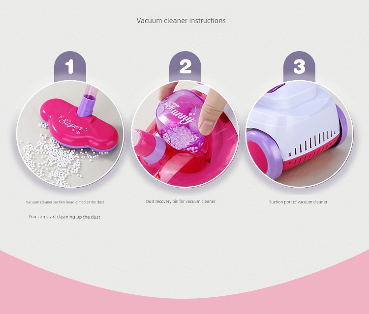 Kids Toy Vacuum Cleaner - Fun Cleaning Playtime
