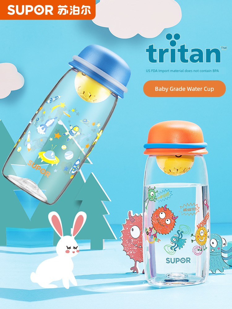 Supor Children's Simplicity Plastic Shatter Proof Water Cup
