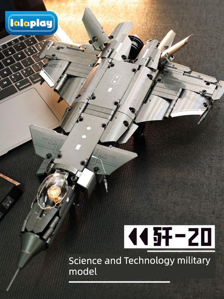 J-20 Assemble Toy Model Kids Boy Fighter