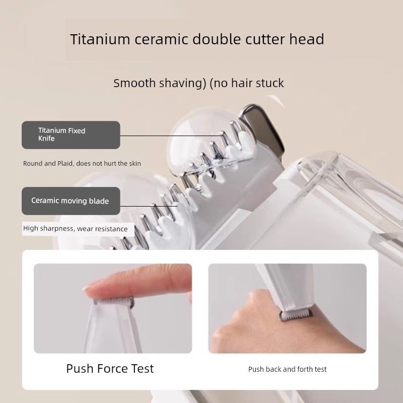 Cat Foot Shaving Device Shaving Push Hair Suction Clippers Trimming Foot Bottom Handy Gadget Electric Clipper for Pet and Dog