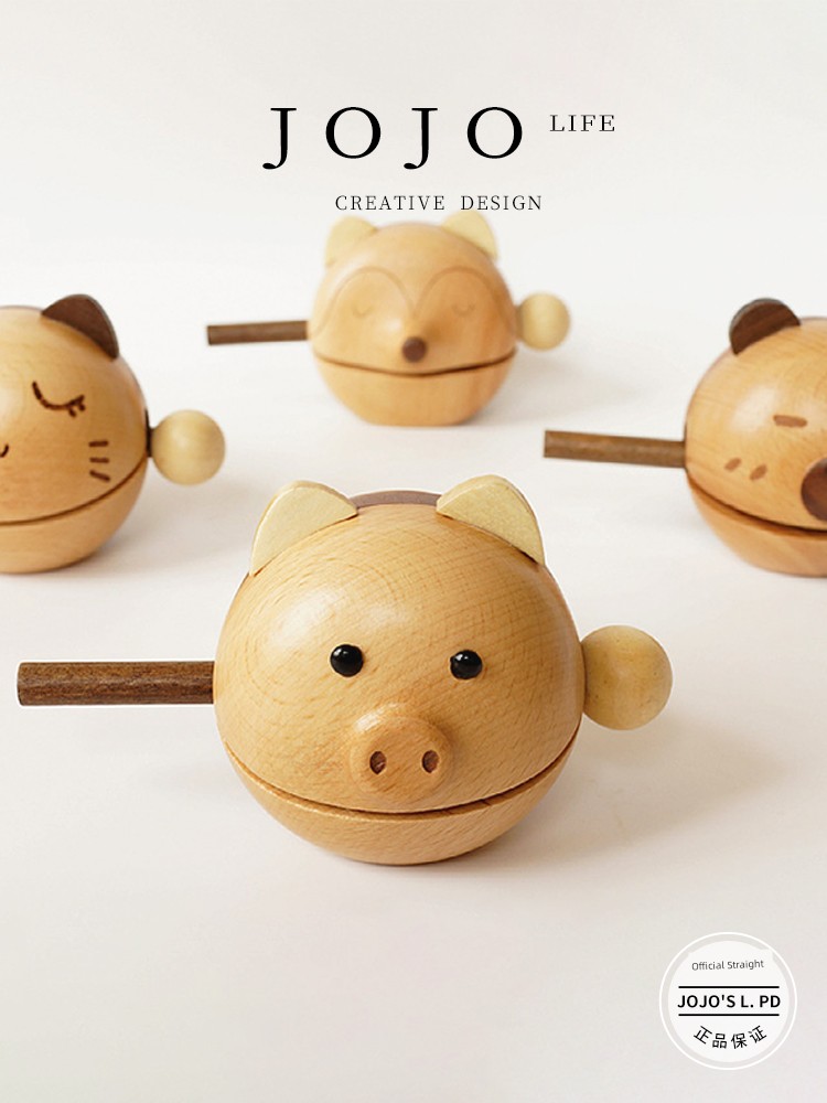 Jojo's L. Pd. Huanze. Buddha Series Pressure Reduction Toy Merit Chinese Block Meditation Small Ornaments | Yuze