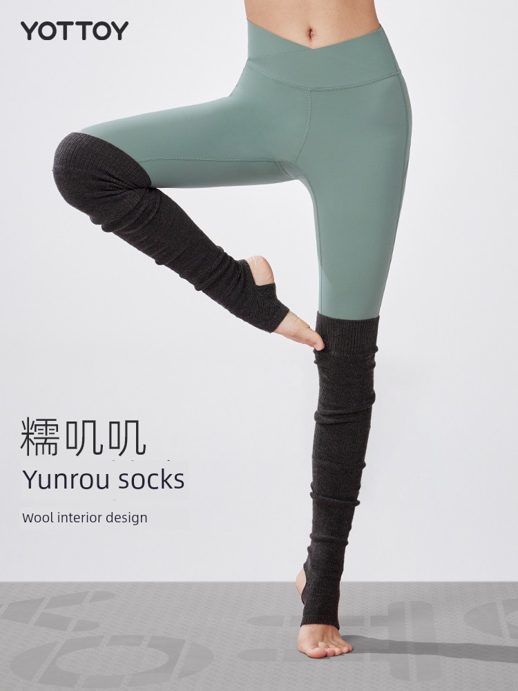 Yottoy Professional Overknee Long Boot Winter Heattech Yoga