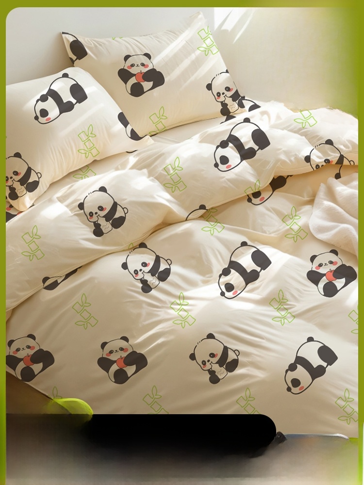 Disposal Bed Sheet Duvet Cover Pillowcase Hotel Travel Four-Piece Set Double Travel Bedding Dirt-Proof Bath Towel Compression