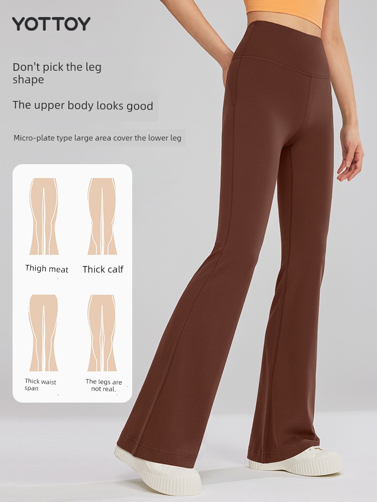 Yottoy Bootcut Trousers Little Fitness Clothes Yoga