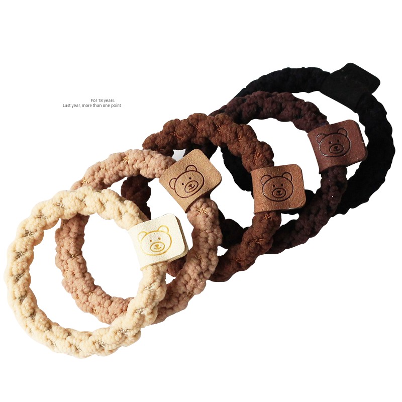 Kawano Bold Brown Hair Bands - Internet Famous