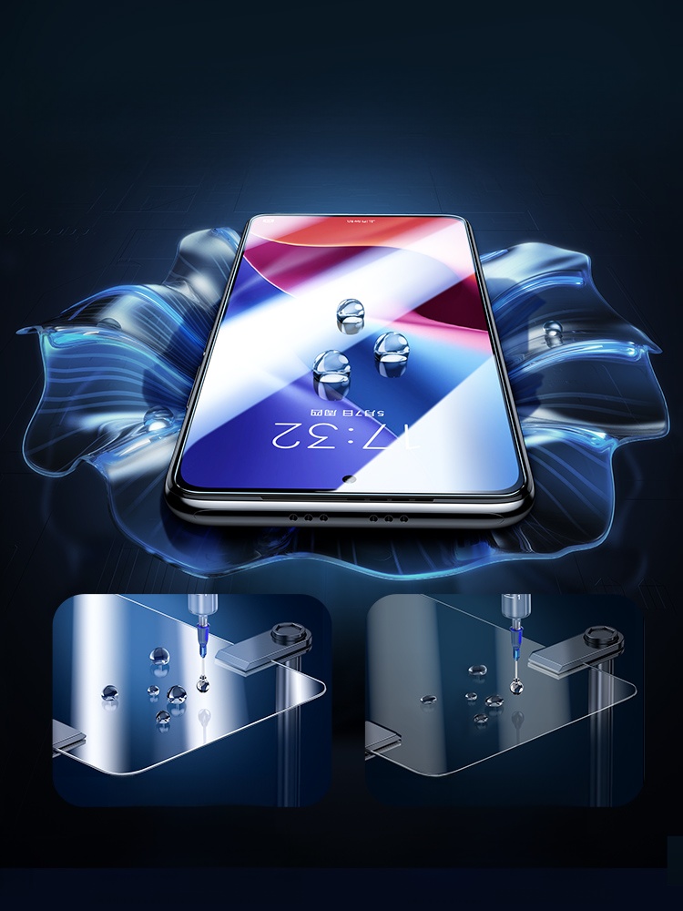 Flash Magic Redmi K40 Cell Phone Anti-Blue Light Tempered Film