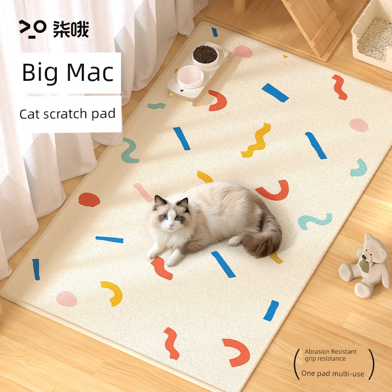 Cat Scratch Board Cat Nest Integrated Carpet Mat Anti-Cat's Paw Large Size All Year Round Neutral Abrasion Resistant Anti-Dandruff Protection Sofa