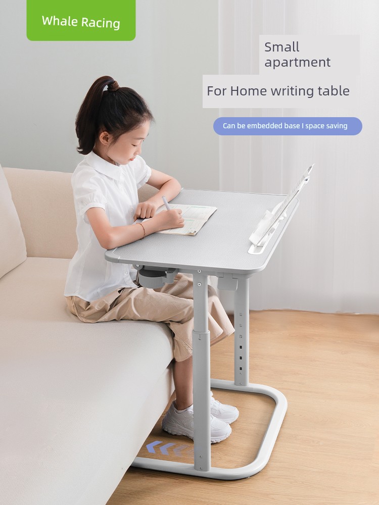 Saijing New Children's Study Desk Elementary School Student For Home Writing Desk Movable Adjustable Desk with Light Sofa Side Table