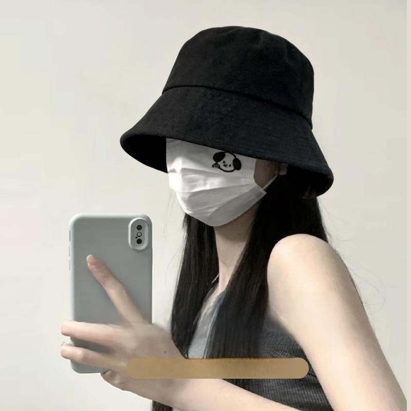 Women's Summer Thin Nice Small Head Shallow Top Bucket Hat