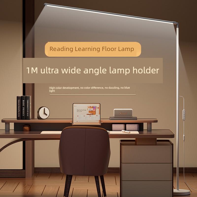 Eye-Protection Lamp Learning Desk Lamp Classroom Floor Lamp Bedroom Bedside Reading Children's Room Primary School Students Reading Vertical