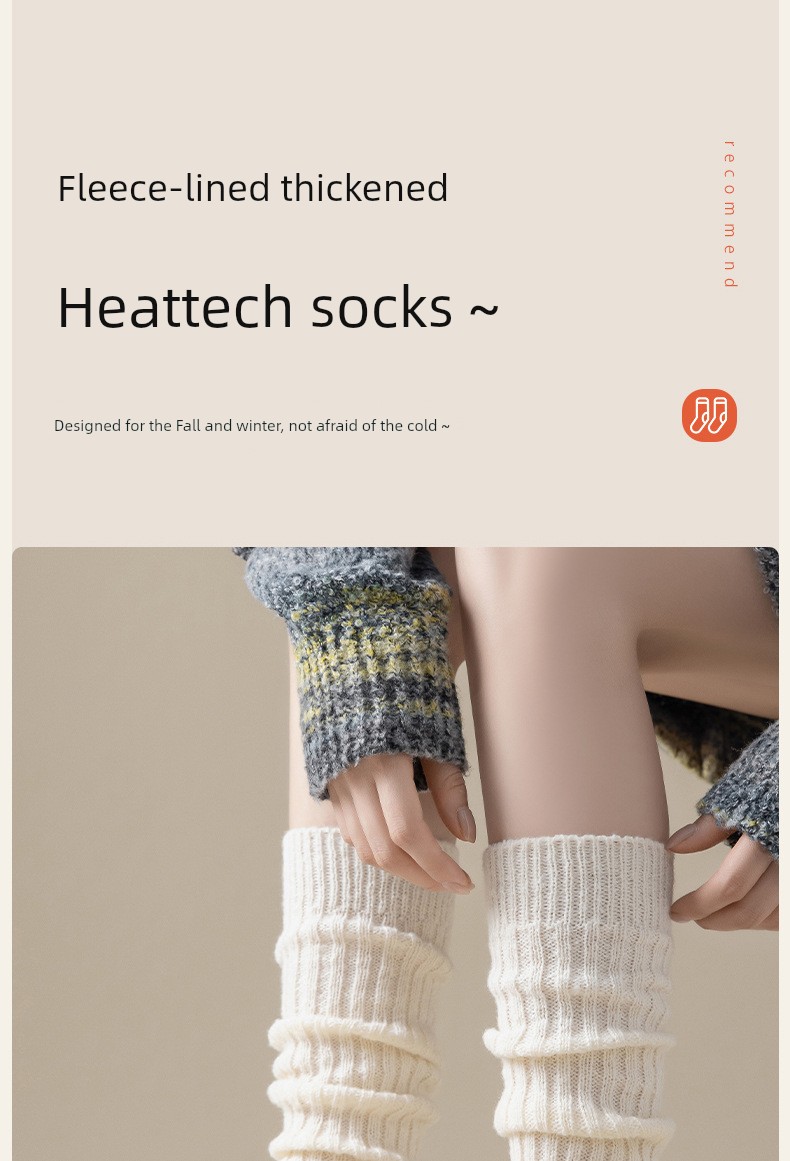 Warm Shark Leg Warmers & Socks Set for Women