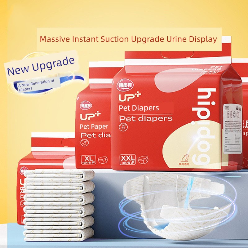 Hippie Dog Pet Physical Pant Dog Special Menstrual Period Cat Breathable Universal Use Sanitary Napkin Baby Diapers Diapers