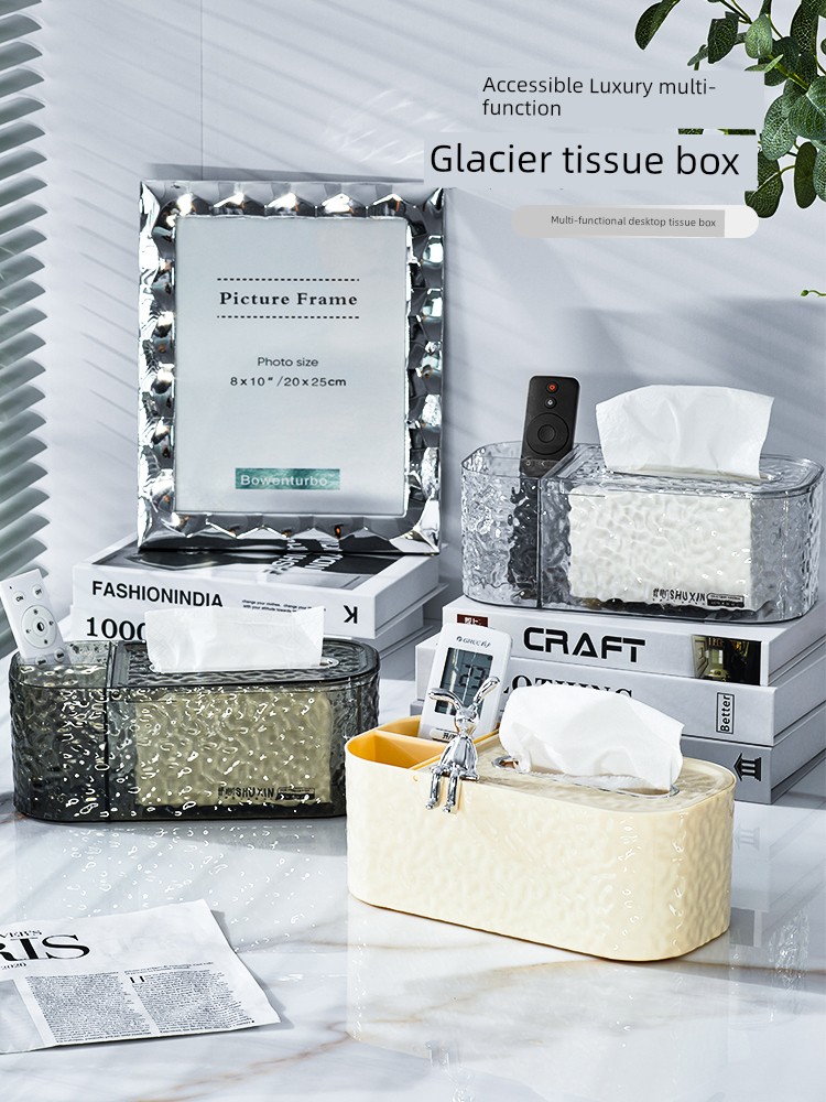 Accessible Luxury Good-looking Coffee Table Remote Napkin Box
