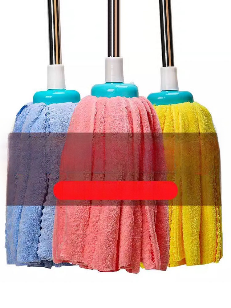 Mop Replacement Head Lint-Free Coral Velvet Mop