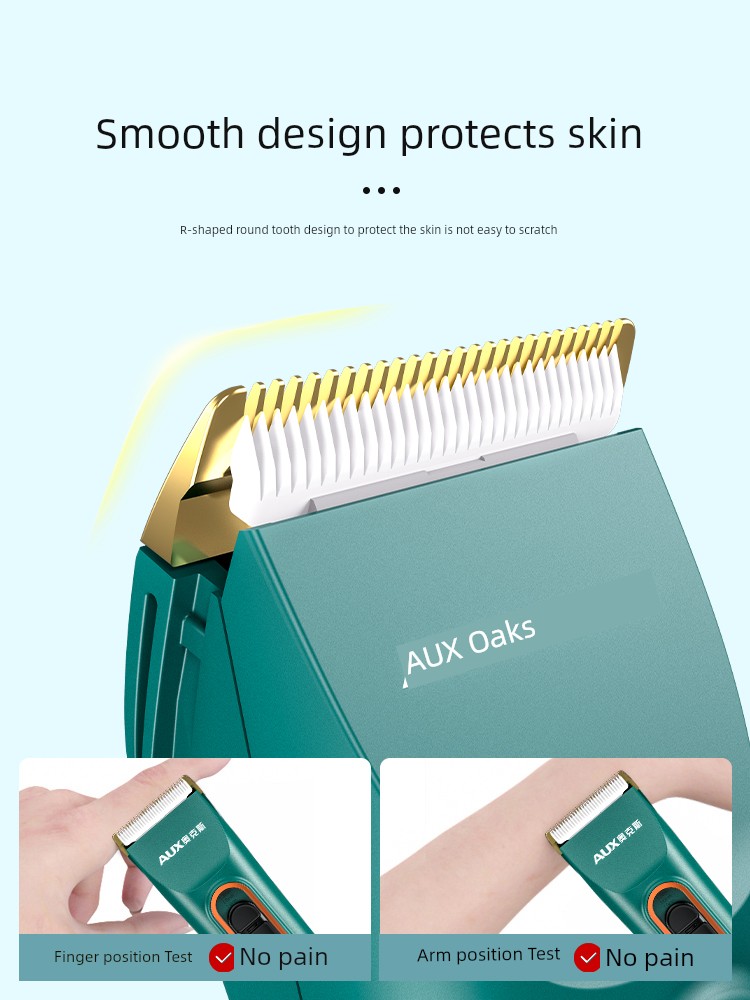 Ox Hair Clipper Electric Hair Clipper Baby Kids Shaving Head Electrical Hair Cutter For Home Self-Service Hair Clipper Handy Gadget