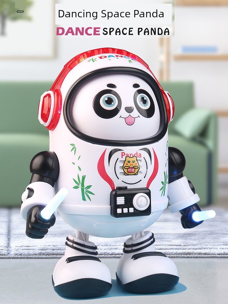 Space Panda Influencer Picks Singing Electric Swing Boy One and a Half Years Old Girl Children Dancing Robot Toy