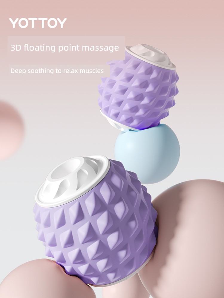 [Limited Edition] Ring Clip Leg Roller Muscle Relaxation Skinny Leg Massage Skinny Leg Yoga Tool Leg Massager