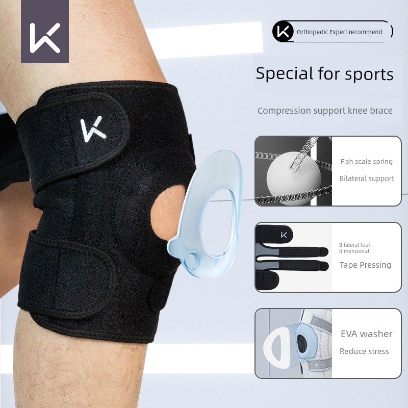 Keep Men Sports Kneecaps Menisci Injury Women's Joint Knee Patella Protective Cover Professional Running Protective Gear