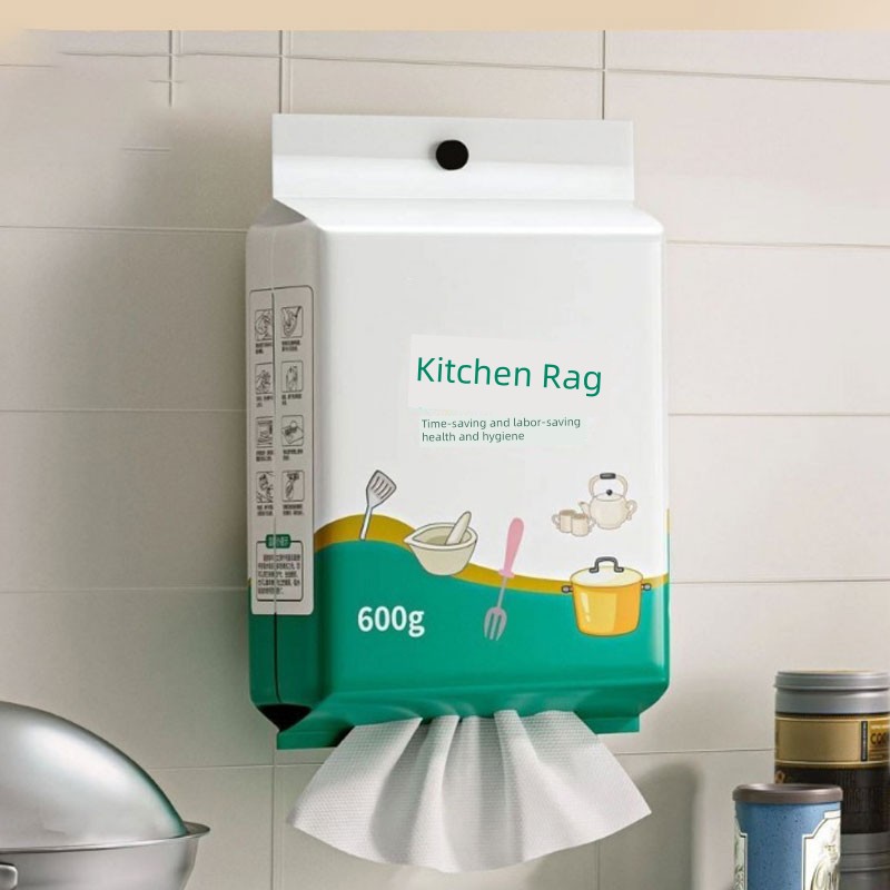 Hanging Disposable Rag Kitchen For Home Cleaning Gadget Wall-Mounted Kitchen Cotton Duster Cloth Multi-Functional Strong Oil Absorption