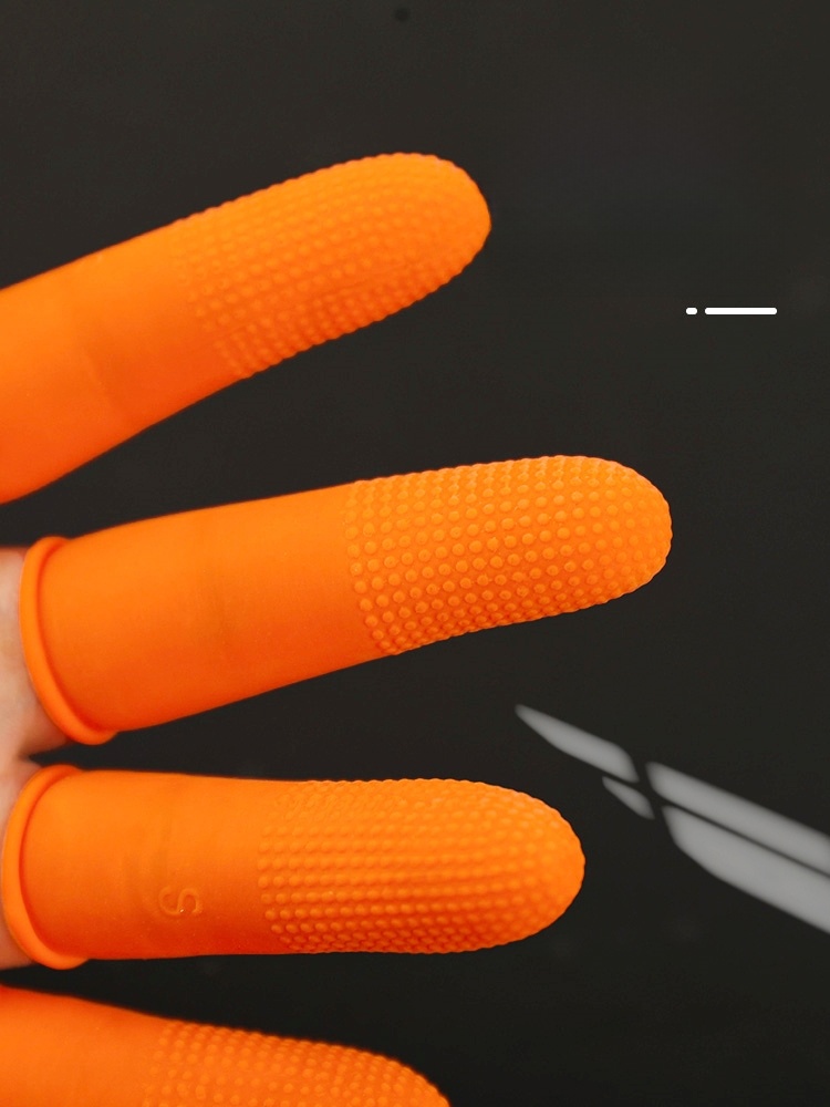 LaTeX Thickened Disposable Paper Turning Flexible Finger Stall