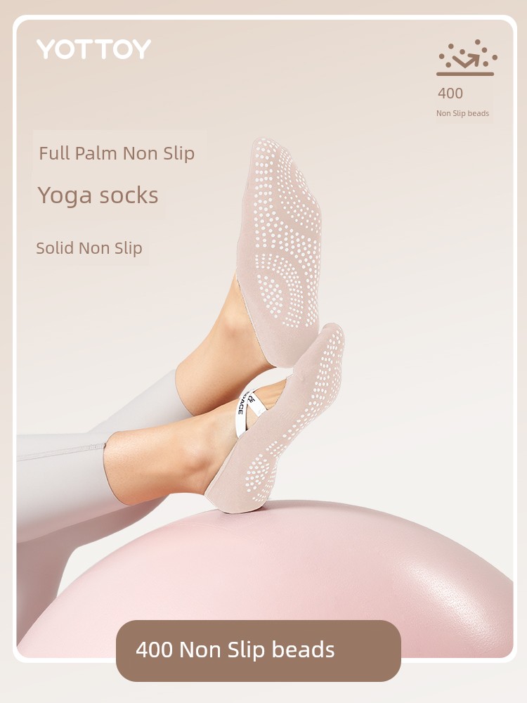 Yoga Socks Non Slip Professional Women Pilates Socks Dance Practice Indoor Sports Thin Antibacterial Silicone Pressure Socks