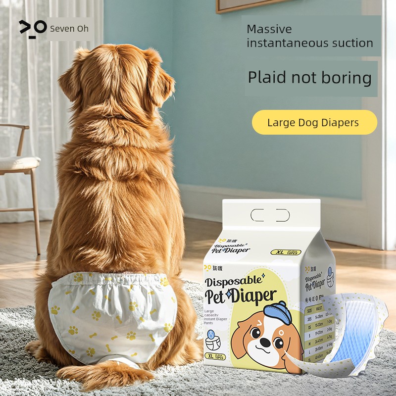 Dog Baby Diapers Male Dog Female Canine Diapers Diapers Large Dog Menstrual Panties Sanitary Pads Puppy Pull up Diaper Diapers