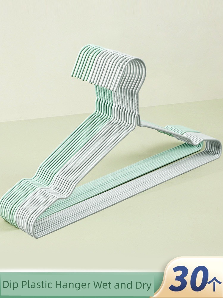 Seamless Plastic Dipping Clothes Hanger Height For Home Dormitory Students Anti Shoulder Angle Best Selling Anti-Slip Clothes Hanger Hanger Clothes Bold Clothes Hanger