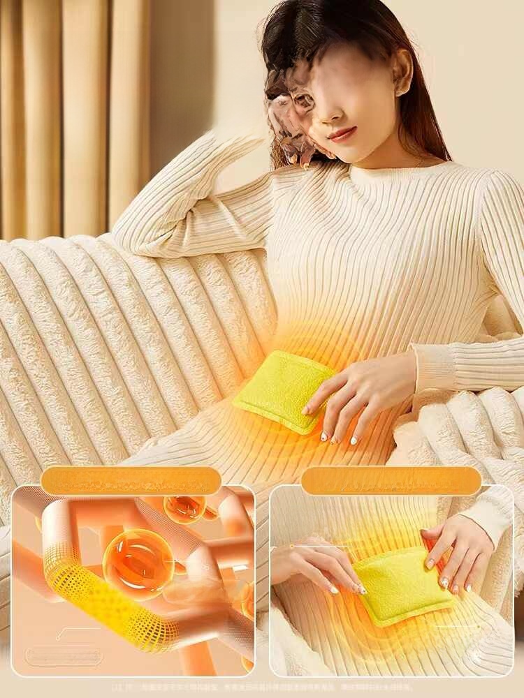 Warm Stickers Baby Warmer Self-Heating Cold-Proof Body Warming Paste Feet Warming Plaster Palace Warm Female Hot Compress Waist and Abdomen Hot Stickers Constant Temperature