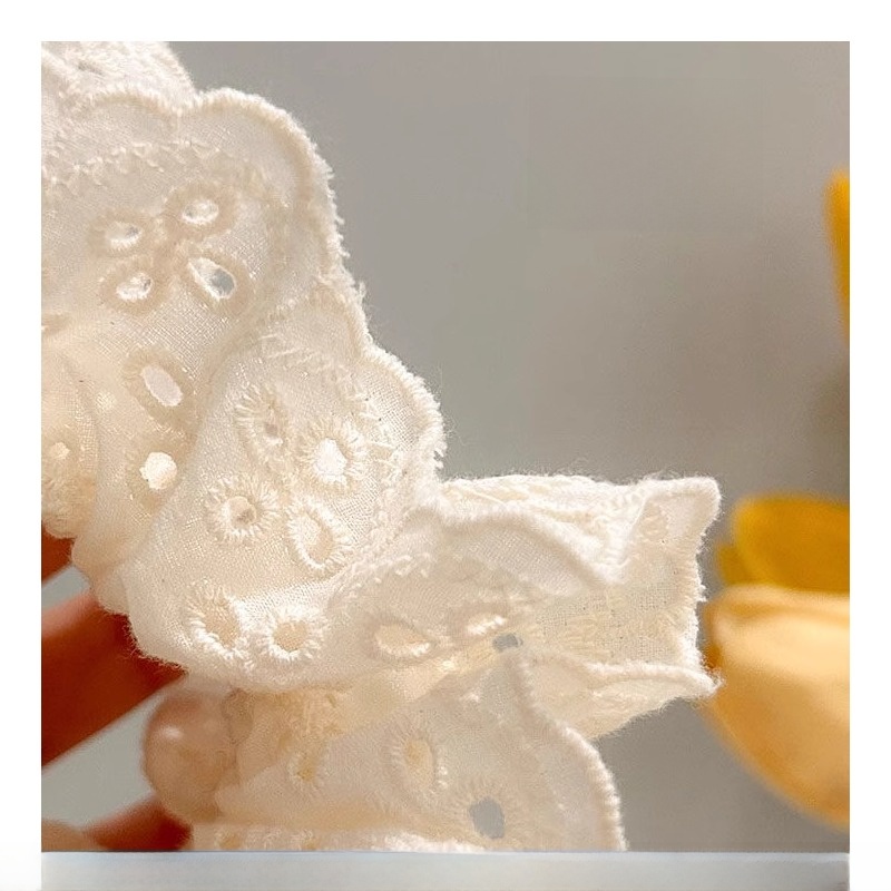 Zhao Lusi Same Style Retro Rubber Band Large Intestine Hair Ring