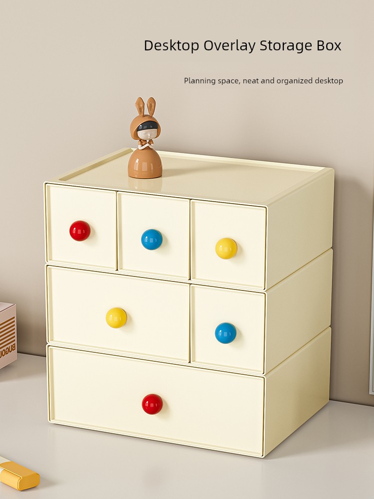 Dopamine Station Stationery Cosmetics Desktop Storage Box