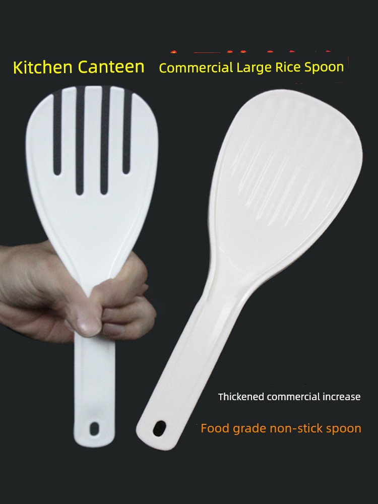 Hot Extra Large Non-Stick Canteen Five Finger Commercial Meal Spoon