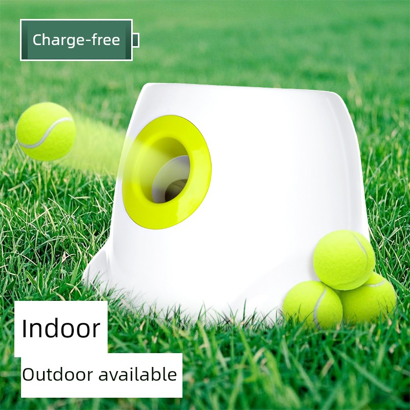 Dog Toy Ball Relieving Stuffy Automatic Serve Machine Tennis Transmitter Border Collie Throwing Ball Pet Walking Dog Consumes Physical Strength