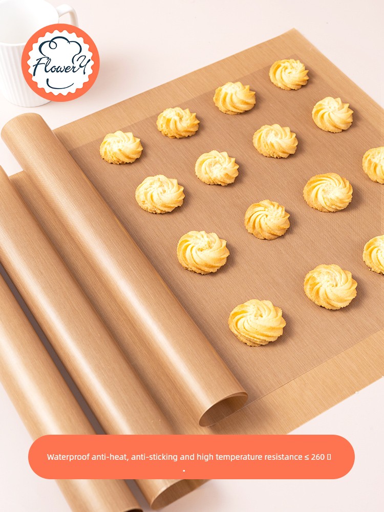 Wind and Rili High Temperature Resistance Nonstick Cloth Oven Special Use American Leather Oil Paper Glass Fiber Coating Baking Tray Cloth