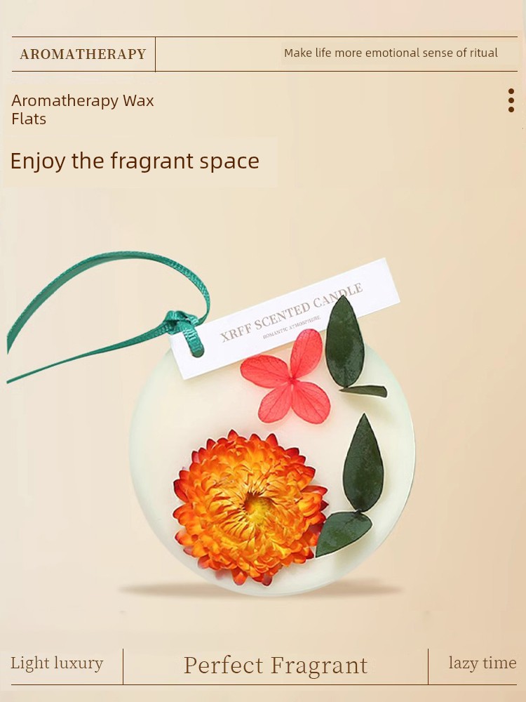 Wardrobe Aromatherapy Wax Tablets Fragrance 360 Days Room Wardrobe Interior Deodorant Lasting Fragrance Solid Pendant Freshing Agent