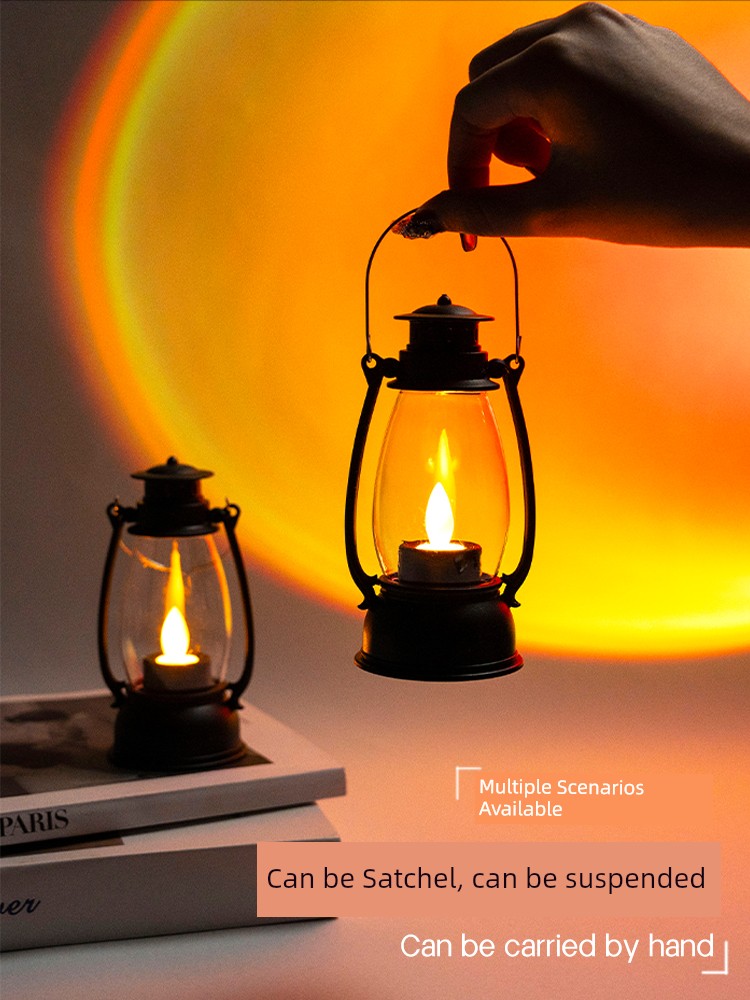 LED Halloween Artificial Photo Props Small Night Lamp