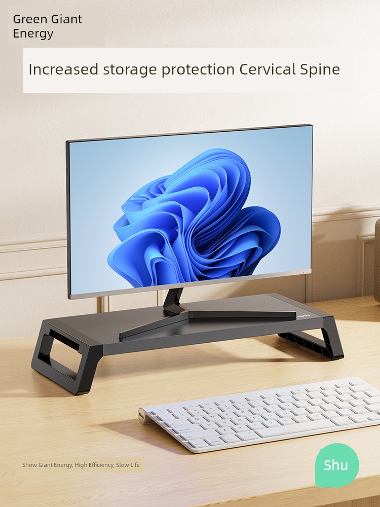 Llano Computer Riser Monitor Stand Screen Shelf E-Sports Desktop Storage Desktop Computer Shelf