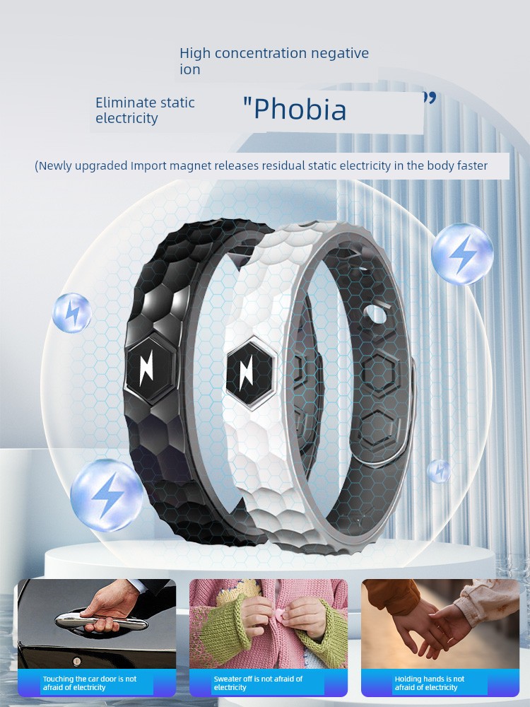 Anti-Static Wristband Wireless Human Body Winter Men and Women Remove Static Electricity Antistatic Winter Static Electricity Elimination Release Handy Gadget