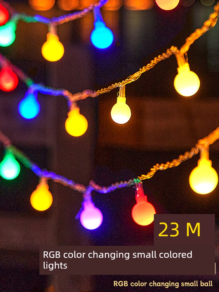 Solar Outdoor Light Courtyard For Home Lighting Chain Outdoor Waterproof Terrace Garden LED Ambient Light with Hanging Tree Lights