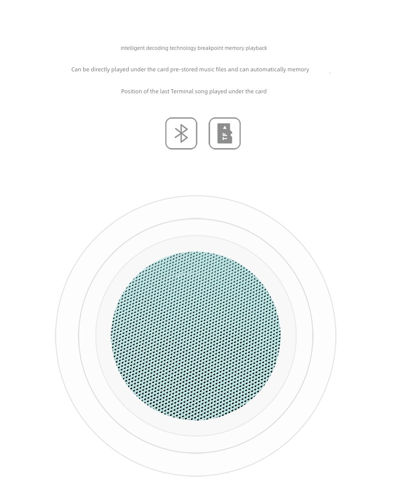 Fasola Portable Bluetooth Mini Speaker - High Sound