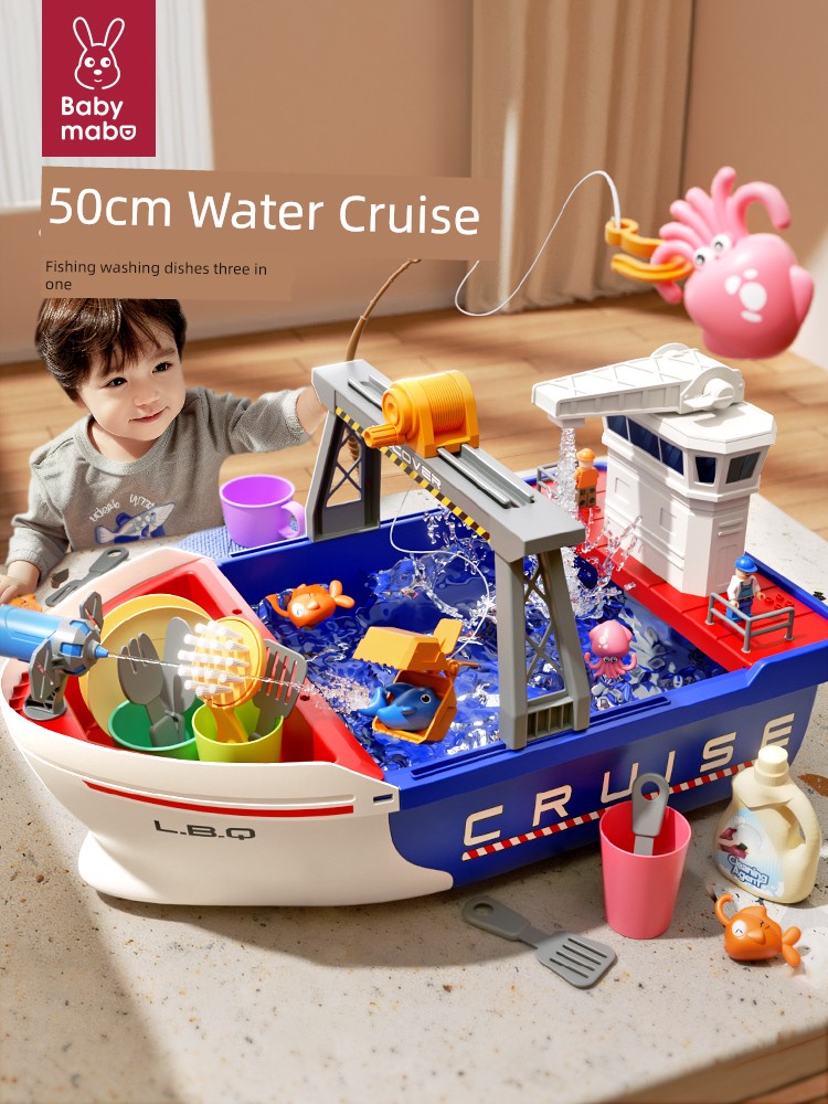 Kids Vegetable Washing Sink Faucet Boys and Girls 2-Year-Old Toys