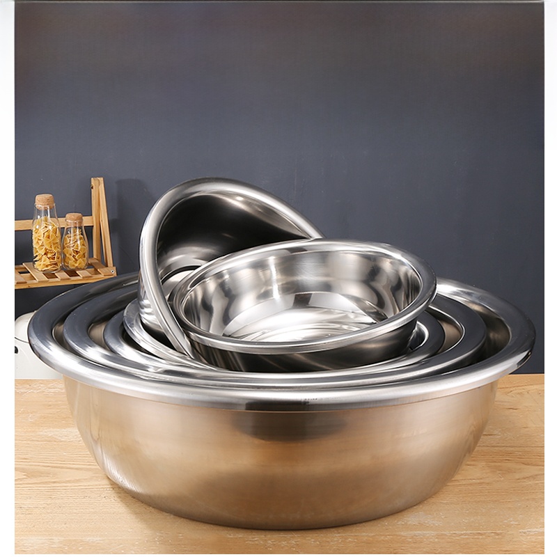 Large Stainless Steel Basin Washing Basin For Home Extra Large Washbasin Laundry Basin Thickened Washbasin and Extra Thick
